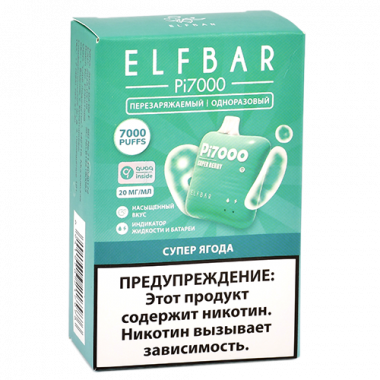 ELFBAR Pi 7000 - Супер Ягода