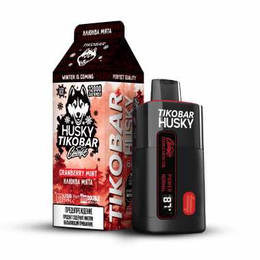 TIKOBAR HUSKY Сибирь 12000 - Cranberry Mint (Клюква Мята) (М)