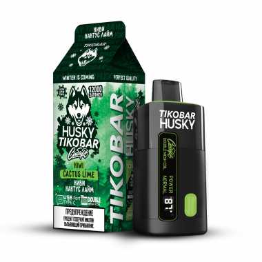 TIKOBAR HUSKY Сибирь 12000 - Kiwi Cactus Lime (Киви Кактус Лайм) (М)