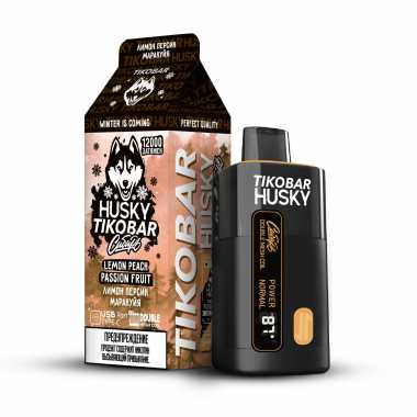 TIKOBAR HUSKY Сибирь 12000 - Lemon Peach Passion Fruit (Лимон Персик Маракуйя) (М)