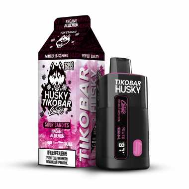 TIKOBAR HUSKY Сибирь 12000 - Sour Candies (Кислые Леденцы) (М)