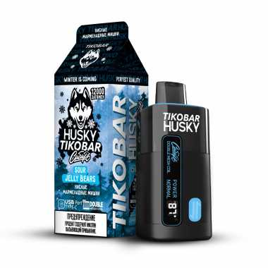 TIKOBAR HUSKY Сибирь 12000 - Sour Jelly Bears (Кислые Мармеладные Мишки) (М)