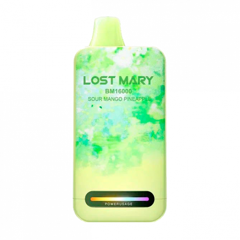 Фото и внешний вид — Lost Mary BM BLOOM 16000 - Кислое Манго Ананас