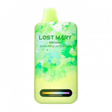 Lost Mary BM BLOOM 16000 - Кислое Яблоко Арбуз