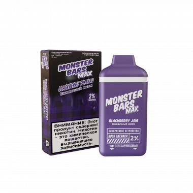Monster Bars Max 6000 - Blackberry Jam