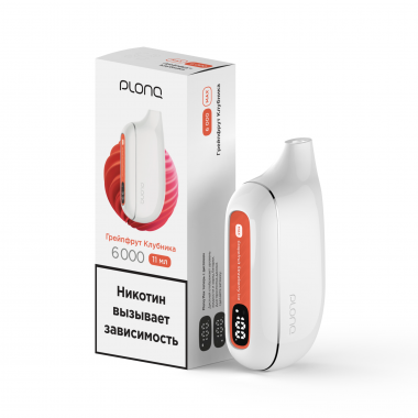PLONQ MAX 6000 - Грейпфрут клубника