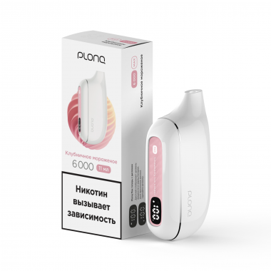 PLONQ MAX 6000 - Клубничное Мороженое
