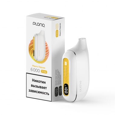 PLONQ MAX 6000 - Манго Персик