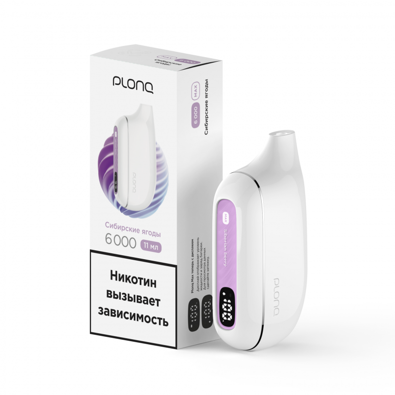 Фото и внешний вид — PLONQ MAX 6000 - Сибирские Ягоды