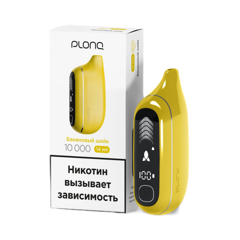 Фото и внешний вид — Plonq Max PRO 10000 - Банановый Шейк