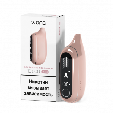 Plonq Max PRO 10000 - Клубничное Мороженое