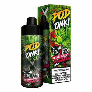 New Podonki 10000 - STRAWBERRY KIWI