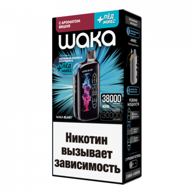 WAKA BLAST 38000 - Вишня + Лёд