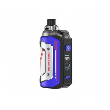 Geekvape Aegis Hero 5 Racing Blue, Бело-Синий