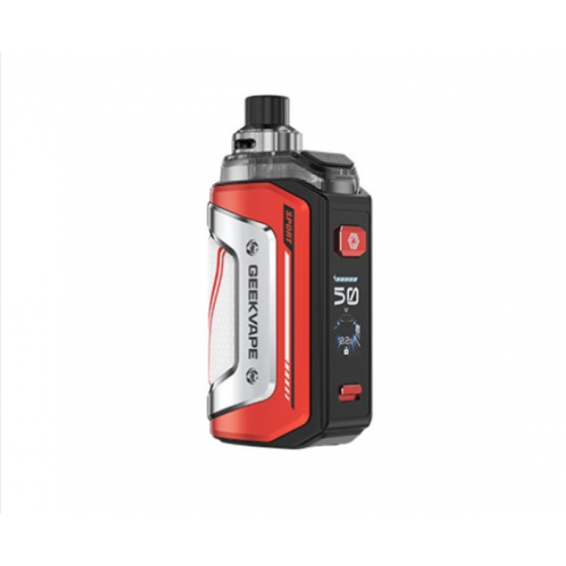 Фото и внешний вид — Geekvape Aegis Hero 5 Speed Red, Гоночный Красный