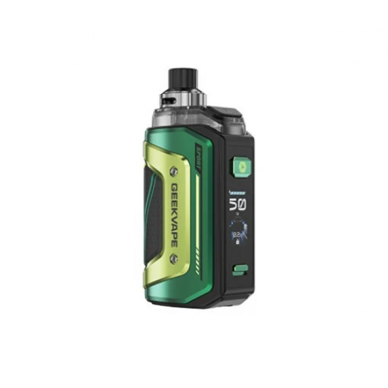 Фото и внешний вид — Geekvape Aegis Hero 5 Vibe Green, Салатово-Зелёный